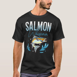 Zalm Vissende kruiden Vis Jacht T-shirt