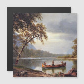 Zalm Vist op de Cascapediac Albert Bierstadt (Voorkant / Achterkant)