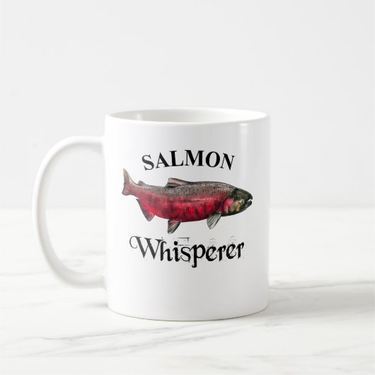Zalm Whisperer Light Koffiemok (Links)