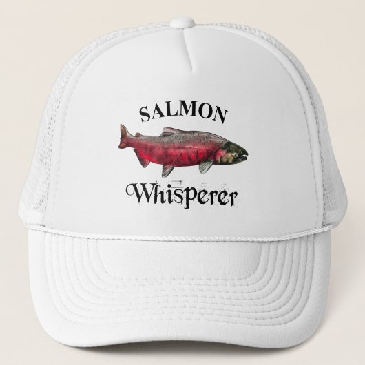 Zalm Whisperer Light Trucker Pet (Voorkant)