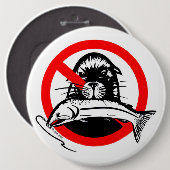 Zalmdief Button (Voorkant /achterkant)