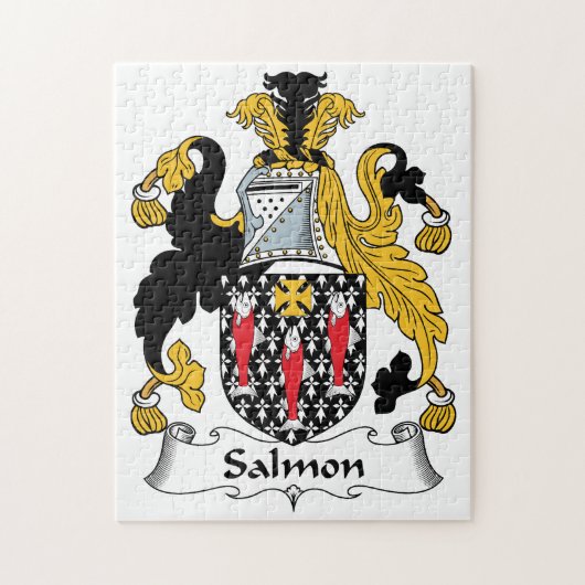 Zalmfamilie Crest Legpuzzel (Verticaal)