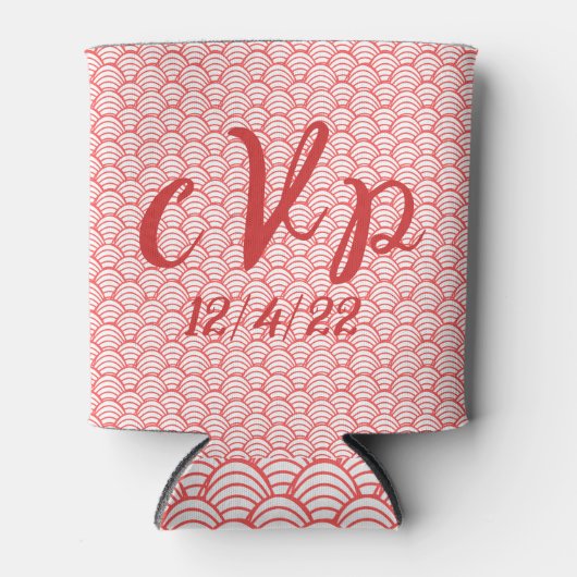 Zalmgolven Blikjeskoeler (Voorkant)