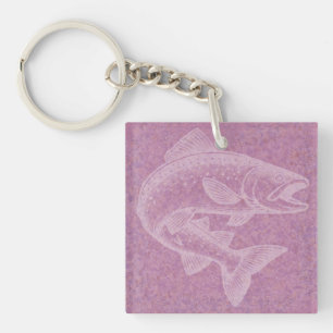 Zalmopgang Sleutelhanger