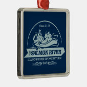 Zalmrivier (rafting2) metalen ornament (Rechts)