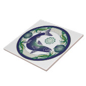 Zalmtegel Tegeltje (Zijkant)