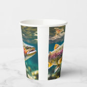 Zalmvis Papieren Bekers (Links)