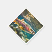 Zalmvis Servet (Hoek)