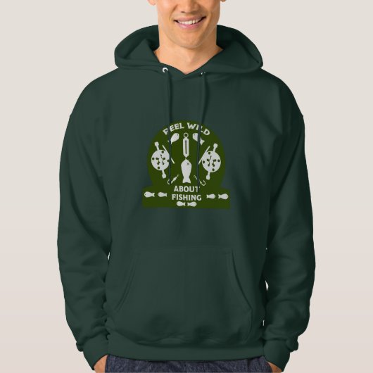 Zalmvisserij Canada Hoodie (Voorkant)