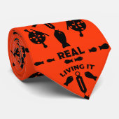 Zalmvisserij Canada Stropdas (Opgerold)