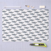 Zalmzwembloem PNW Vist visschroot Tissuepapier (Craft)