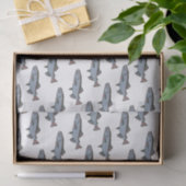 Zalmzwembloem PNW Vist visschroot Tissuepapier (Geschenk)