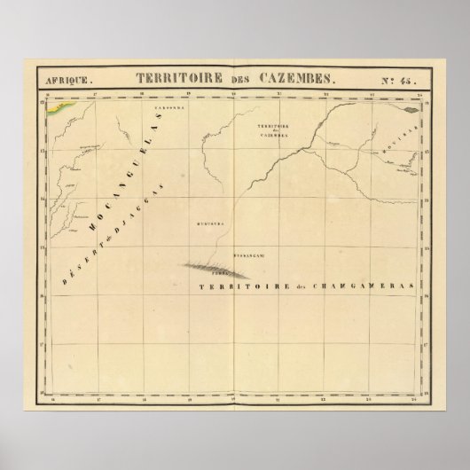 Zambia, Afrika 45 Poster (Voorkant)