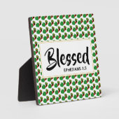 ZAMBIA Blessed Christelijk Scriptfesians Fotoplaat (Voorkant)