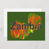 Zambia Briefkaart (Voorkant / Achterkant)