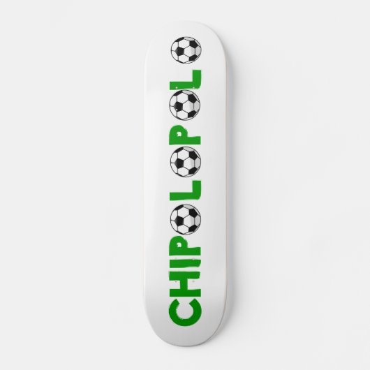 Zambia "Chipolopolo" Skateboard (Voorkant)