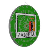 Zambia Dartbord (Voorkant Links)