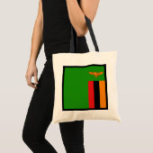 Zambia Flag Bag Tote Bag (Voorkant (product))