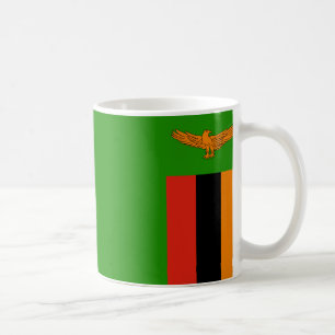 Zambia Flag Ceramic Coffee Mok