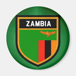 Zambia Flag Magneet
