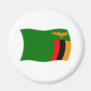 Zambia Flag Magnet Magneet