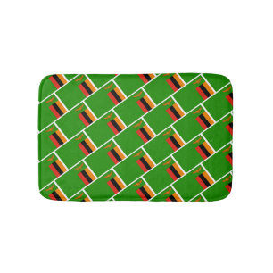 ZAMBIA FLAG Patriotic Modern Zambian Badmat