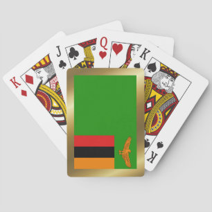 Zambia Flag-speelkaarten Speelkaarten