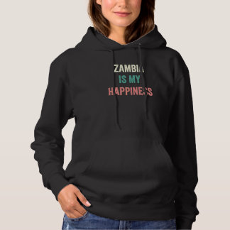 Zambia Is Mijn Geluk   Hoodie