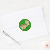 Zambia Kaart Sticker (Envelop)