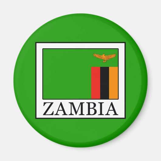 Zambia Magneet (Voorkant)