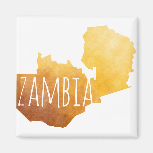 Zambia Magneet (Voorkant)