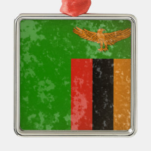 Zambia Metalen Ornament