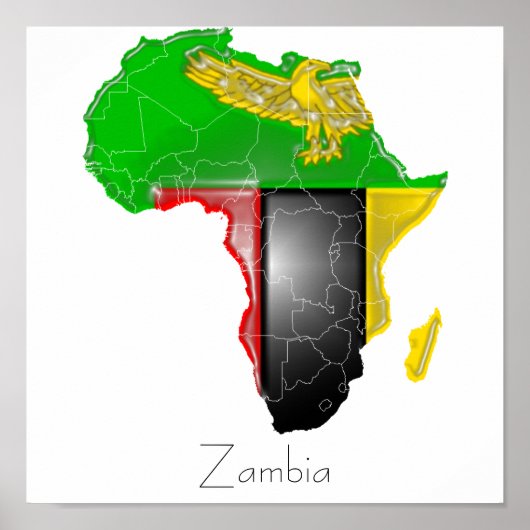 Zambia Poster (Voorkant)