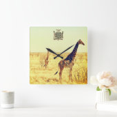  Zambia Square Wall klok (Huis)