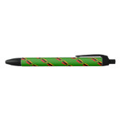 Zambia Vlag Balpen Zwarte Inkt Pen (Bovenkant)
