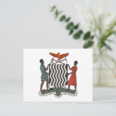 Zambia wapenstilstand Briefkaart (Staand voorkant)