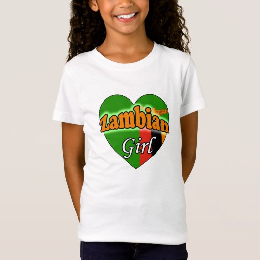 Zambian Girl T-shirt (Voorkant)