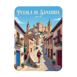 ZAMORA SPANJE MAGNEET