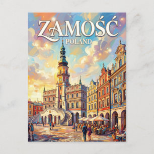 Zamość Polen Briefkaart
