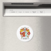 Zamudio Family Crest Magneet (Insitu (Vaatwasser))