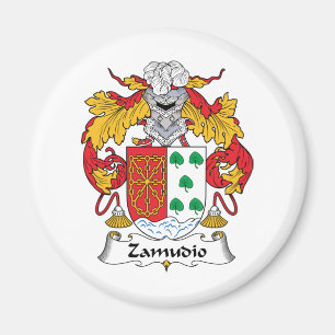 Zamudio Family Crest Magneet
