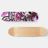 Zan Hanhof Anime Girl Skateboard (Horizontaal)