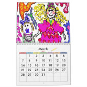 Zan Hanhof Original Artwork Calender. Kalender (Mar 2027)