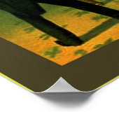 Zan Zig ~ Poster magicien Vintage (Coin)