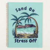 Zand aan, Stress uit Planner (Voorkant)