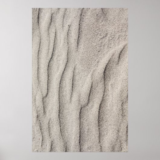 Zand Abstract Poster (Voorkant)