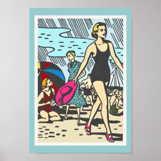 Zand-and-strand_-afbeelding  MODE STIJL Poster (Voorkant)