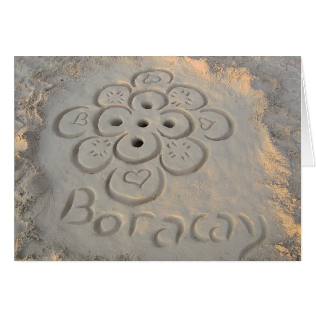 zand boracay (Voorkant Horizontaal)