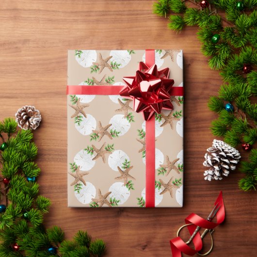 Zand Cadeaupapier (Feestdagen Geschenken)
