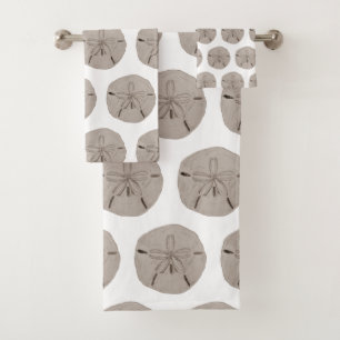 Zand Dollar Strand Badhanddoek Set Bad Handdoek
